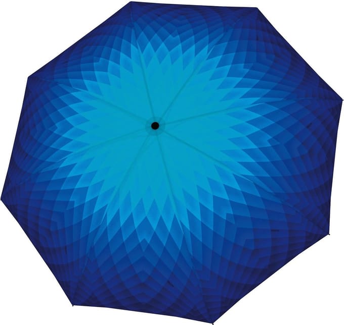 doppler paraplu Carbonsteel Magic Fusion Blue blauw