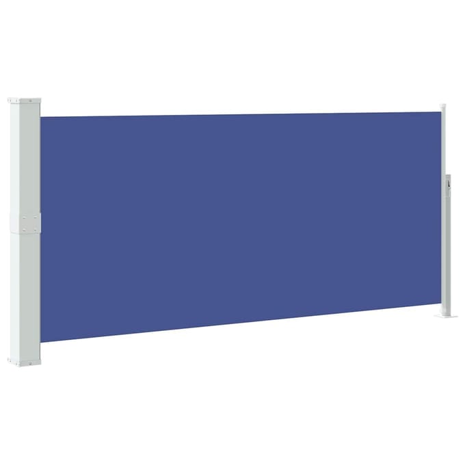 vidaXL - Windscherm - uittrekbaar - 140x300 - cm - blauw