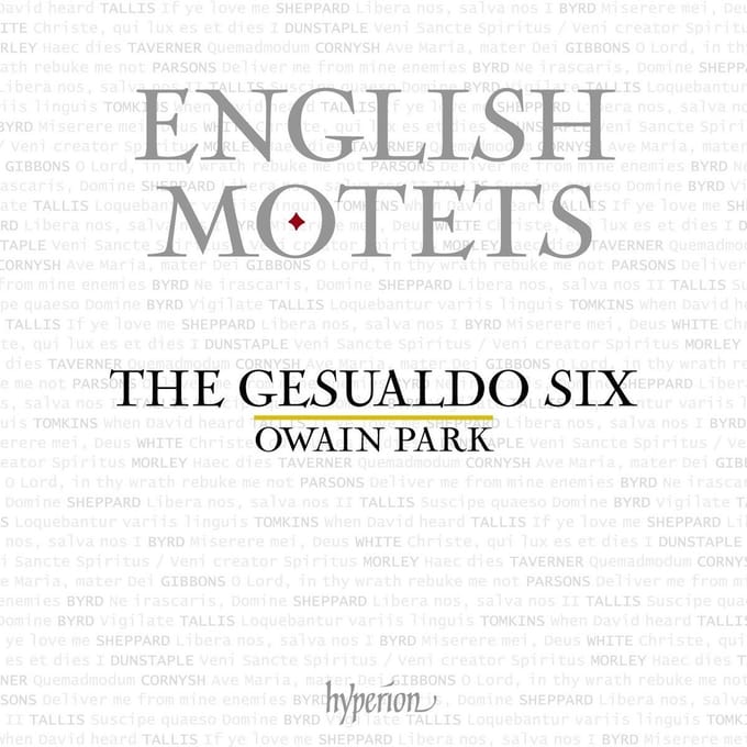 English Motets - Owain Park & The Gesualdo Six