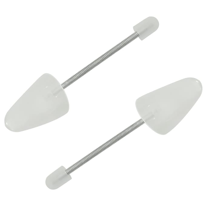 Embauchoirs à Ressort Spirale 5 Paires Blanc Taille UE 38 44 Plastique white