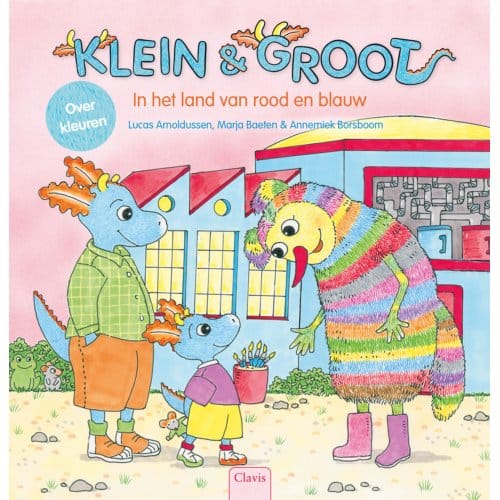 Klein En Groot. In Het Land Van Rood En Blauw (Over Kleuren) - Klein En Groot - Marja Baeten