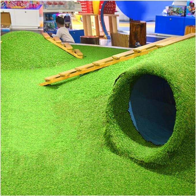 Kunstgras Mat - Synthetisch Gazon - Buiten Decoratie - Realistisch Uitzicht - 2x4m - Groen