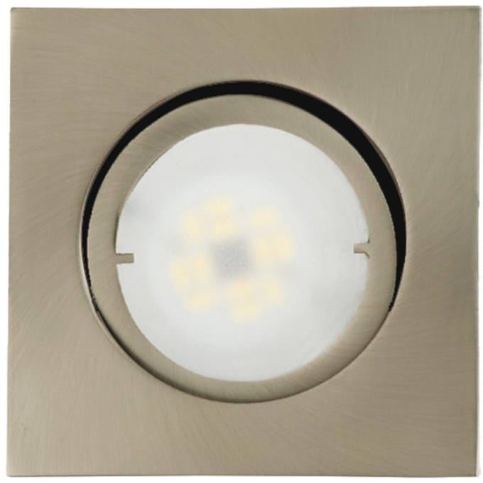 Busch Joanie - LED inbouwlamp, ijzer geborsteld