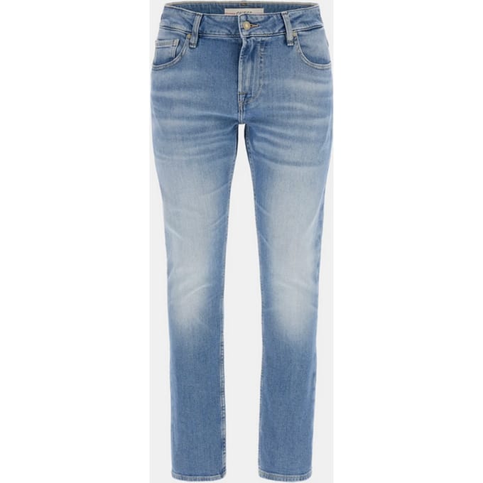 jeans skinny man blauw licht