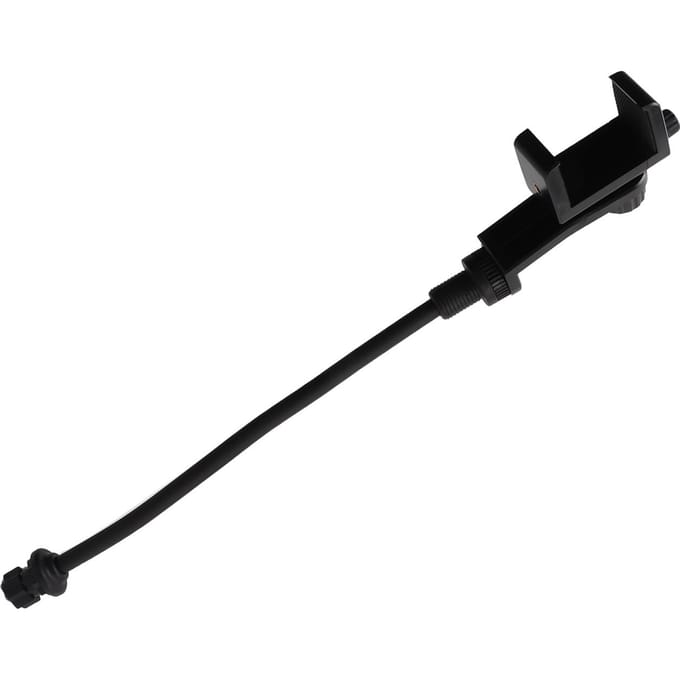 Support de téléphone portable pour kayak Réglage d'angle variable à 360 degrés Accessoires de kayak black
