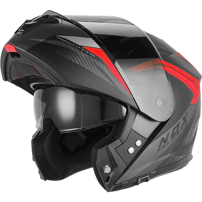 Modulaire motorhelm Nox Premium N968 Shift