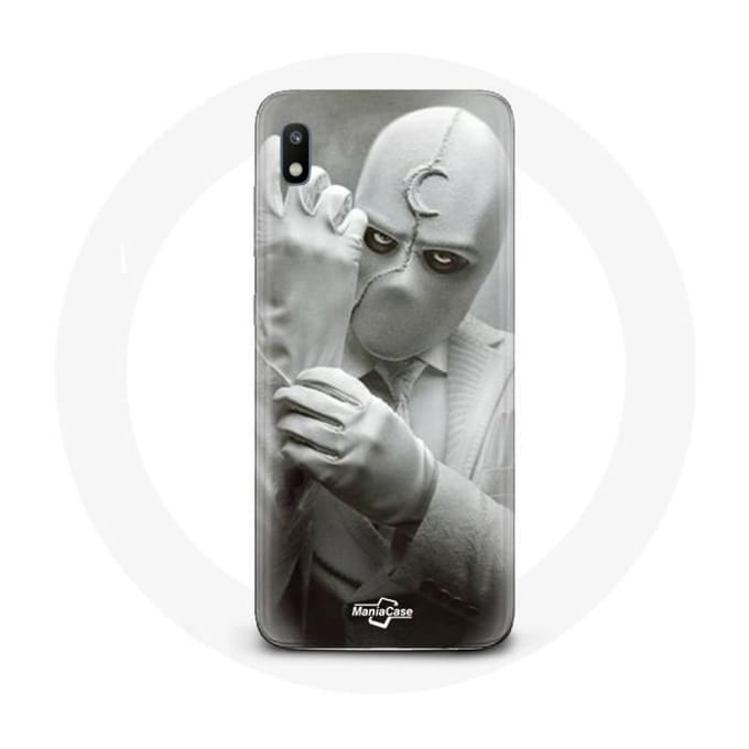 Coque pour Samsung Galaxy A10 Moon Knight Batman Affiche Nouvelle Série 2022