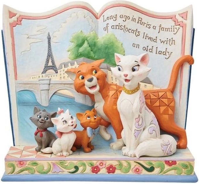 Disney Traditions De Aristokatten Storybook 16 cm