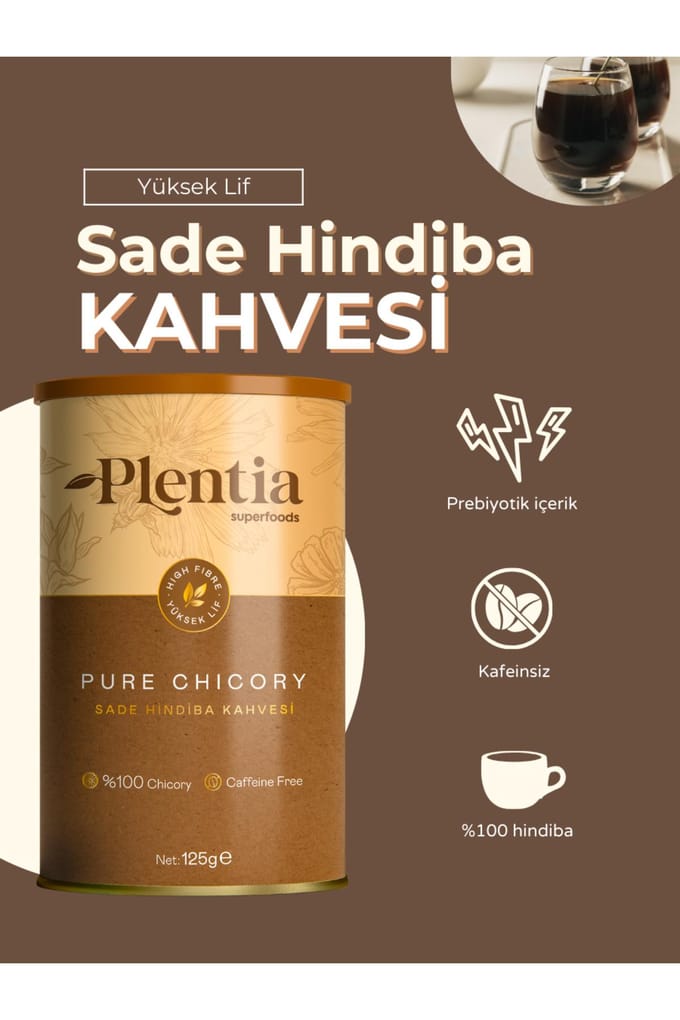 Plentia Superfoods Café de Chicorée Nature - Chicorée Pure 1 PRC