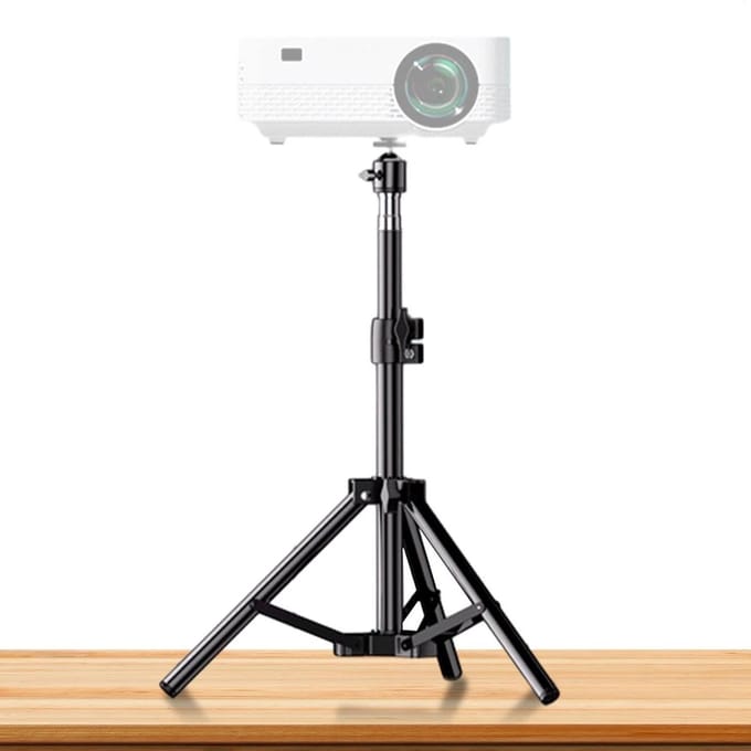 Beamer Tripode - Projectorhouder - Buitenfilms Kijken - Verstelbare Gimbal - 55 cm - Metaal