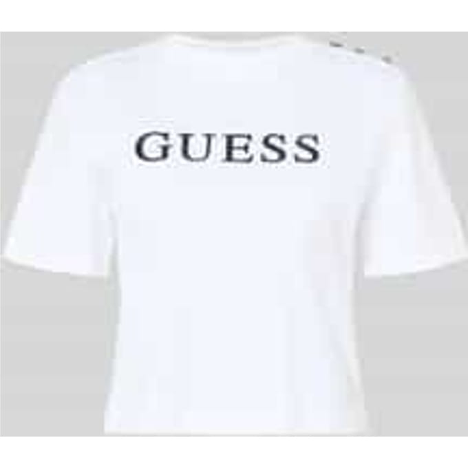 Kort T-shirt met logo Model 'MARINA'