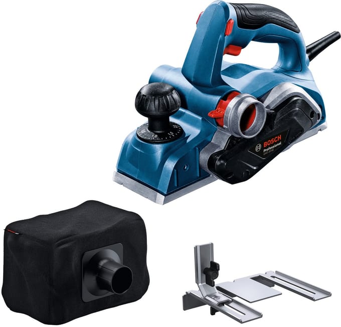 Bosch Professional GHO 20-82 - Schaafmachine - Inclusief Parallelgeleider en stofzak