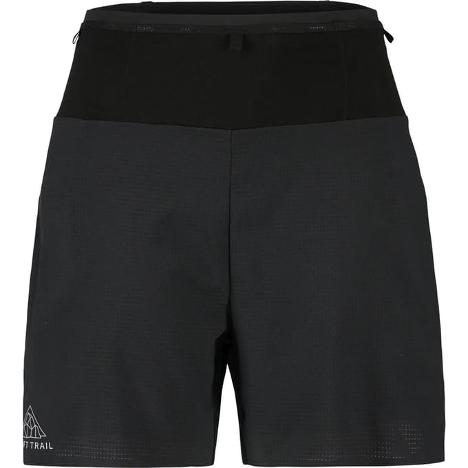 Craft Pro Trail Hardloopshorts Dames-Zwart