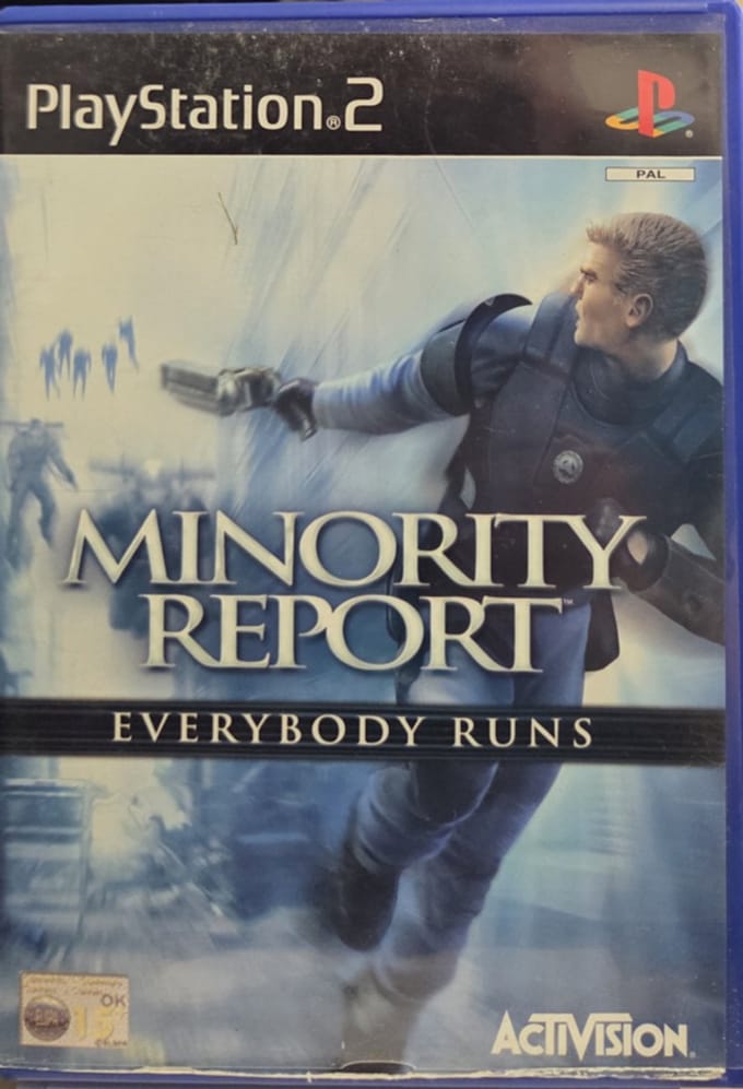 Minority Report (ps2 used game)