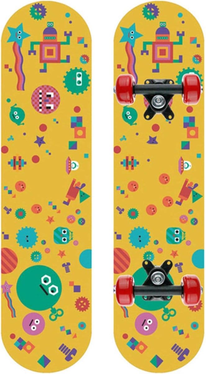 Skateboard - Truc board - Beginner trucs leren - 7 lagen esdoorn - 60x15cm - G
