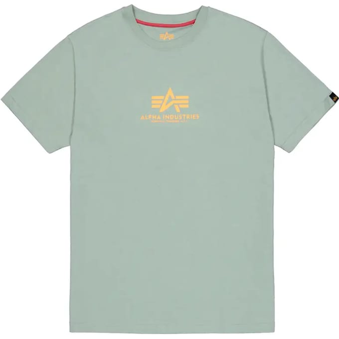 T-shirt met logo en ronde hals