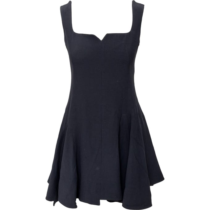 Alexander McQueen A-lijn Mini Jurk - '10s