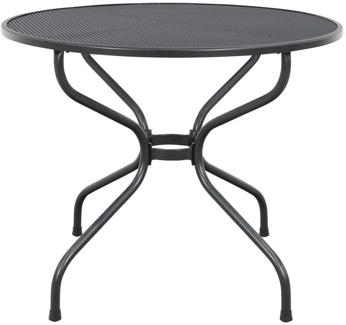 Royal Garden strekmetaal tuintafel rond - Ø90 cm. - Antraciet