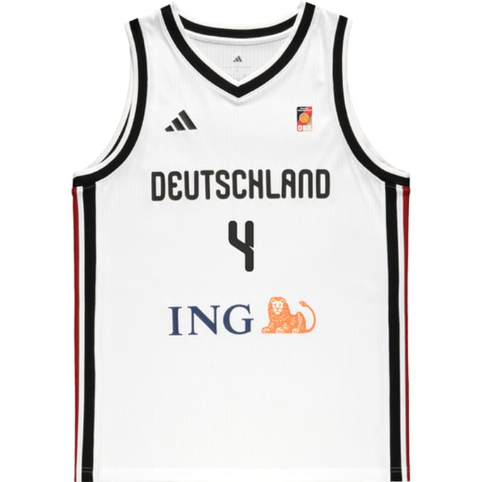 Adidas Dbb Duitsland Lô 4 Shirt Home 2026 Wit