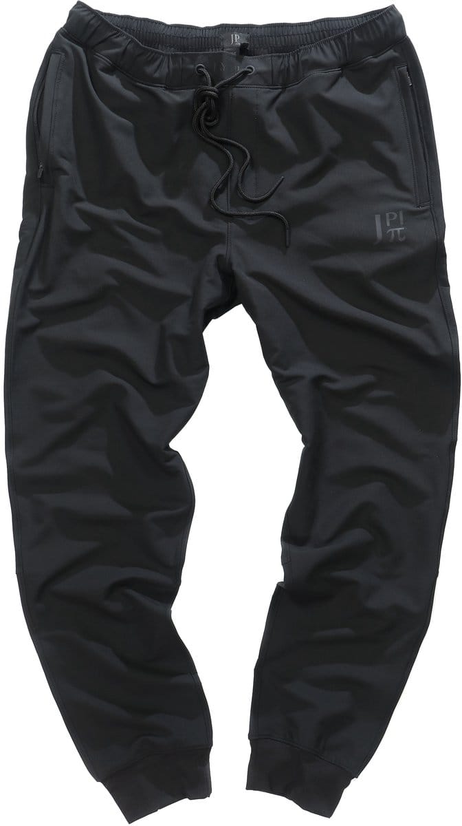 JAY-PI - Heren - Functionele broek FLEXNAMIC® outdoor elastische tailleband - Zwart - Maat 7XL