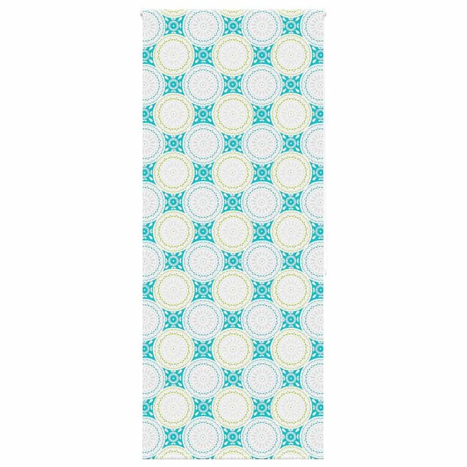 vidaXL - Doucherolgordijn - 90x240 - cm - stofbreedte - 86 - cm