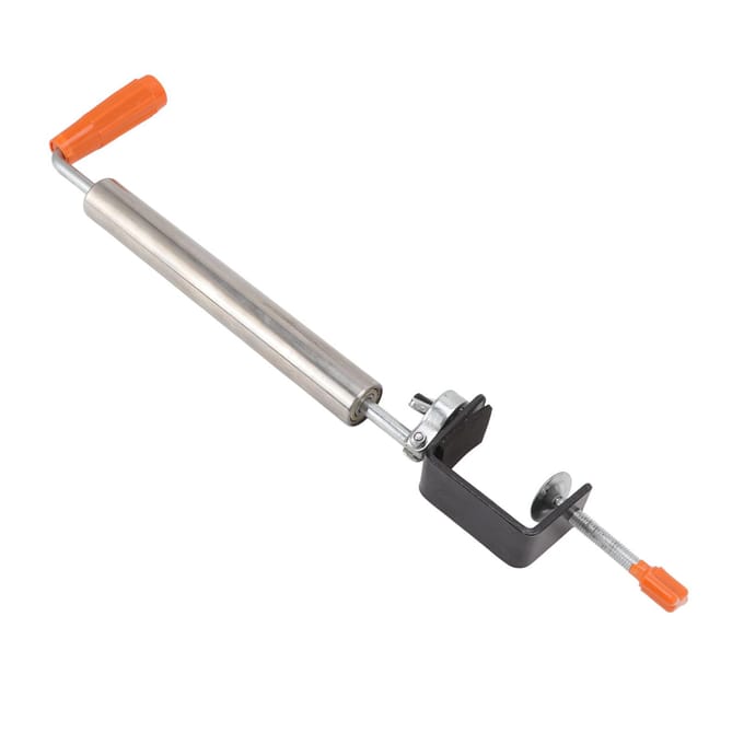 Deegroller RVS Deegroller Vaste 360 graden Rotatie voor Gebak Brood Pizza S S gray