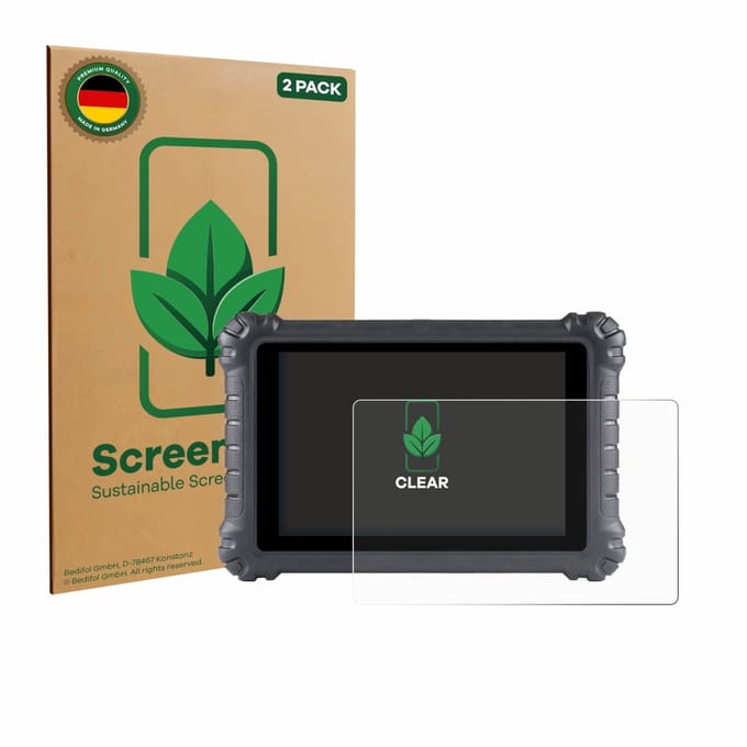 2 Stuks Screenprotector voor Autel MaxiSys MS906 Pro - Hoogwaardige Beschermfolie transparant