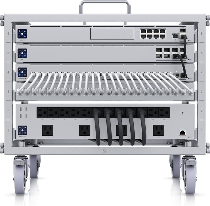 Ubiquiti U-Rack-6U-TL Toolless Mini Rack
