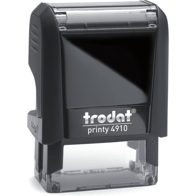 Tekststempel Trodat Printy 4910 personaliseerbaar