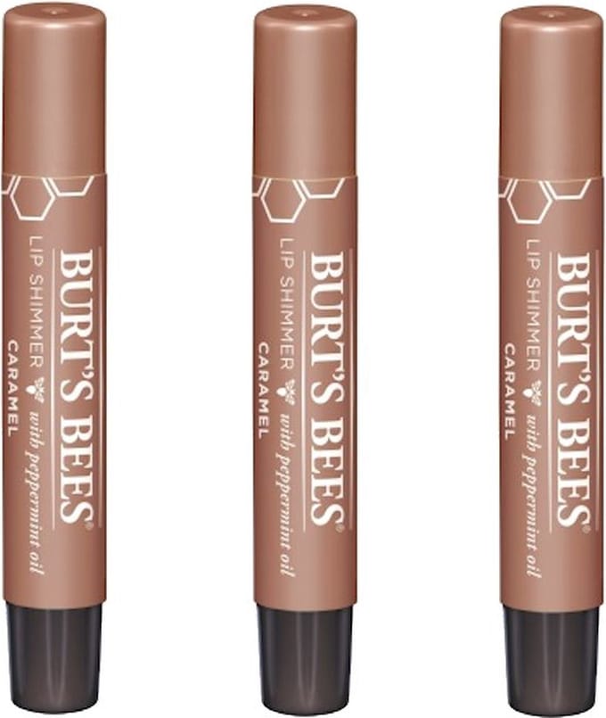 BURT'S BEES - Lip Shimmer Caramel - 3 Pak