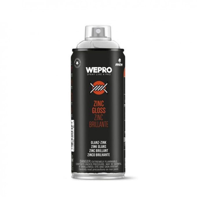 Spuitbus Galvani Spray MTN WEPRO GLOSSY ZINC 400ML