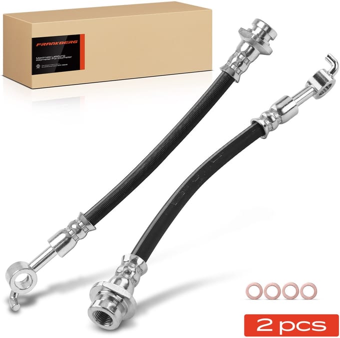 Frankberg 2x remslang achter links/rechts voor Nissan Leaf 2010-2015