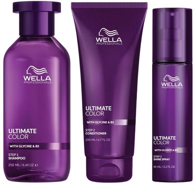 Wella - Ultimate Color Shine Set - 250+200+95ml