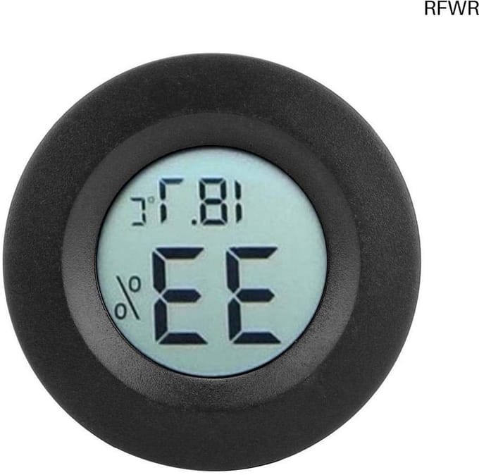 RFWR® Digitale Thermometer-Hygrometer voor Binnen | LCD Temperatuur- en Vochtigheidsmeter