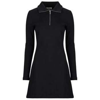 Korte Jurk Calvin Klein Jeans A- SCUBA FIT FLARE HALF ZIP DR