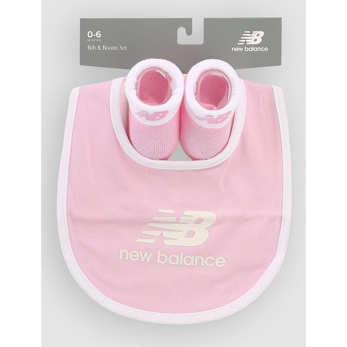 New Balance Bib & Bootie Set Kids Neck Warmer roze