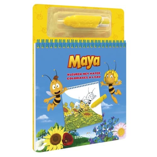 Maya : Kleurboek - Kleuren Met Water - Maya - Gert Verhulst