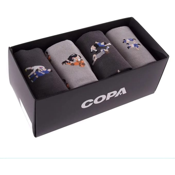 COPA - Sokken - Casual - Heren - 4-pack - Grijs - 43-46