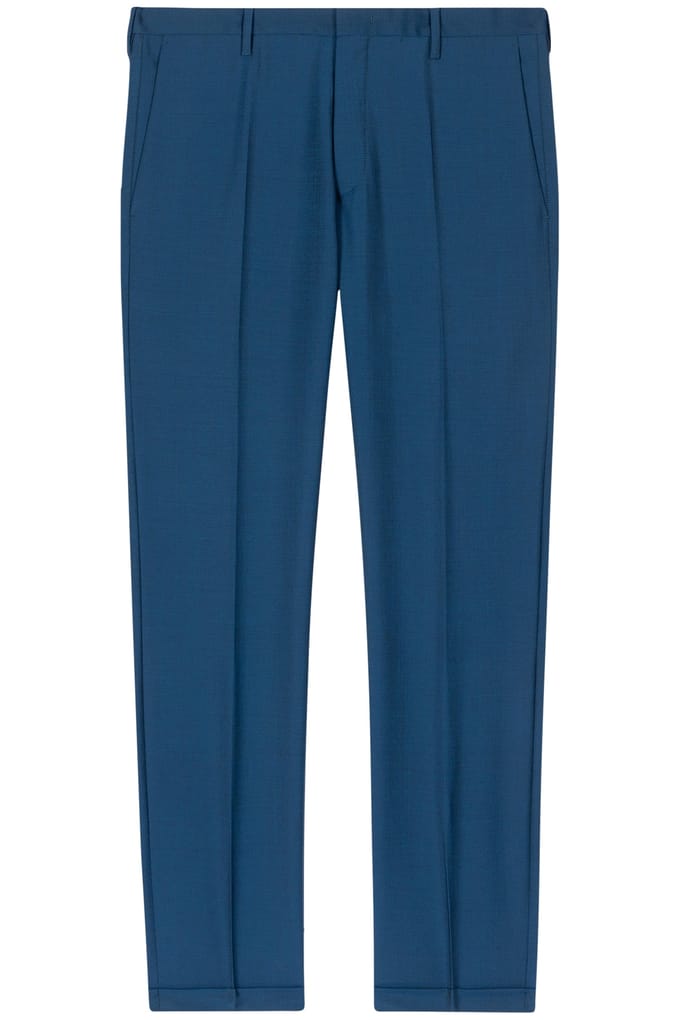 Paul Smith Mens Trouser Navy Größe: W30 | Bundfaltenhosen Outlet | Herren | Blau