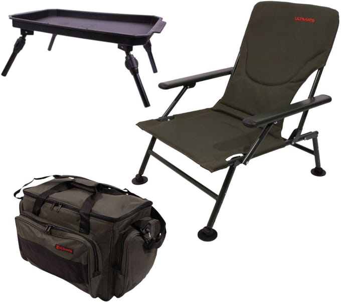 Ultimate COM4 Chair Fishing Session Set - Karper Set
