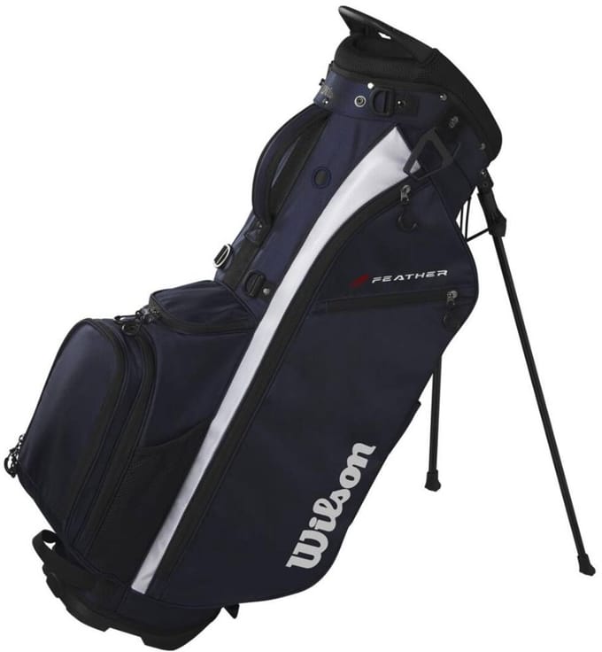 Wilson Feather Standbag 2025 - Blauw Wit