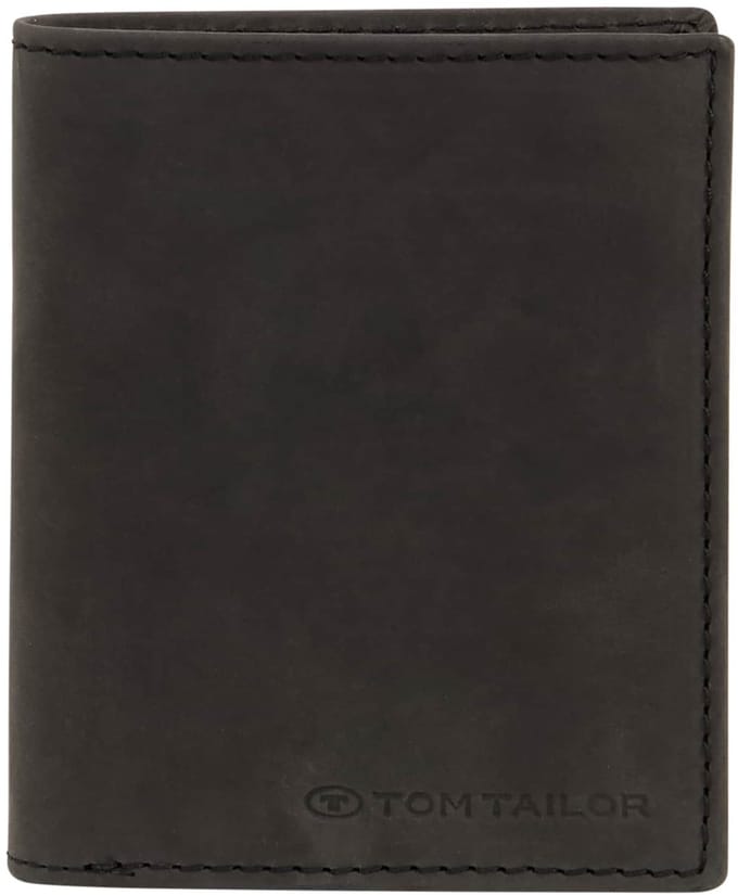 Tom Tailor - TTRON leren portemonnee - Maat ONESIZE - schwarz / black