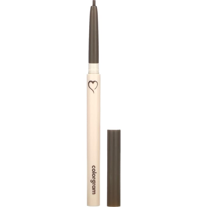 Colorgram, Shade Reforming Slim Pencil Liner, 05 Mute Brown, 0.12g (0.004oz) white