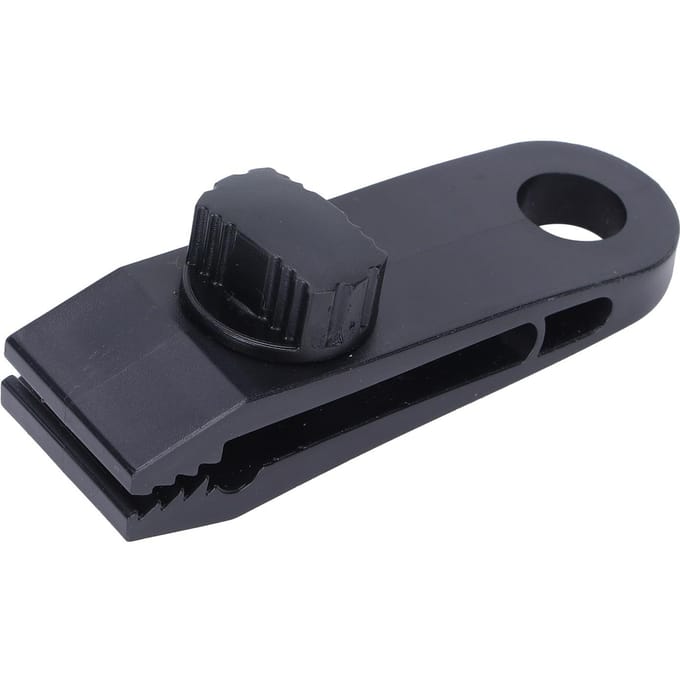Plastic Clips Fixeren Groot Lichtgewicht Winddicht Verstelbare Tentklemmen voor Buitententen black