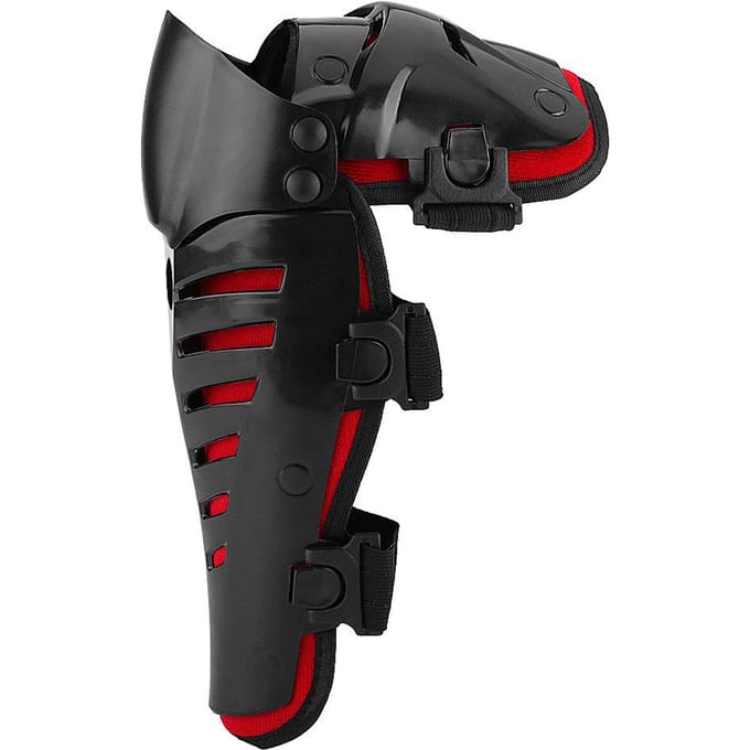 Paire de genouillères de protection pour moto, course, Motocross, équipement de protection black