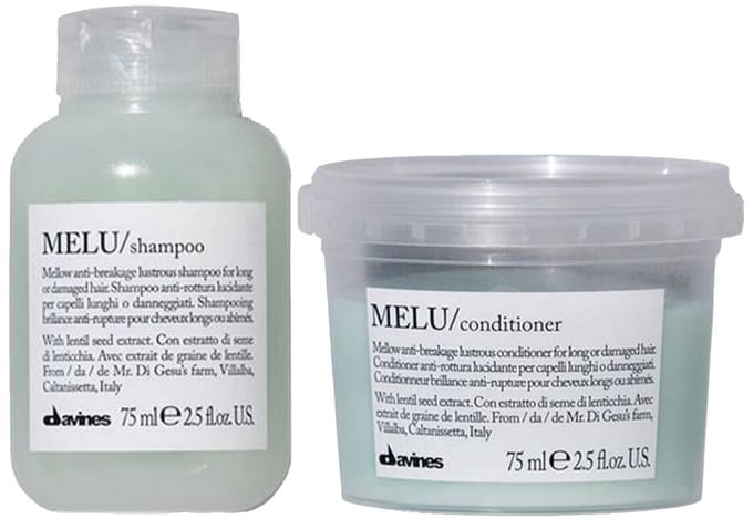 Davines MELU Shampoo + Conditioner Travelset