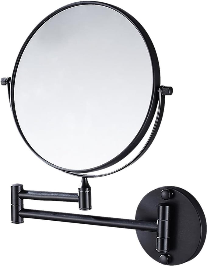 Make-up Spiegel - Spiegel Vergrootglas Muur Mount voor Badkamer en Slaapkamer