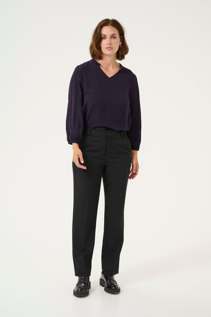 Blouse met lange mouwen Regular fit Dawn Purple