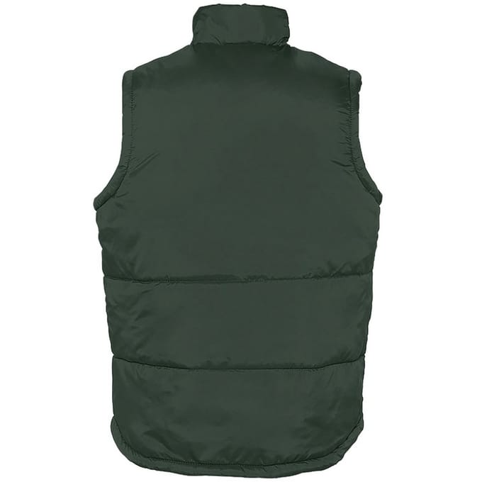 SOLS Warm Unisex Gewatteerd Bodywarmer Jasje (Bosgroen)