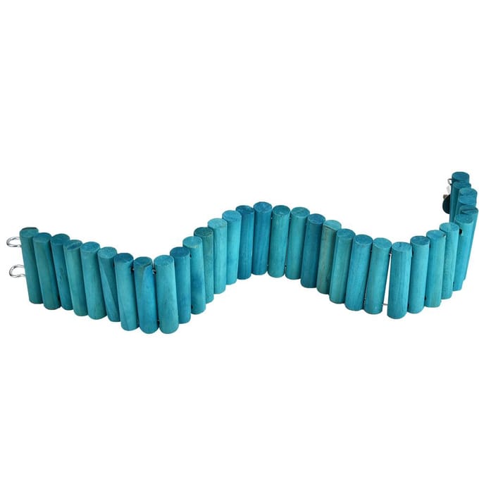 6*50CM Huisdier Hamster Papegaai Klimmen Zachte Ladder Hangbrug Vogels Speelgoed blue